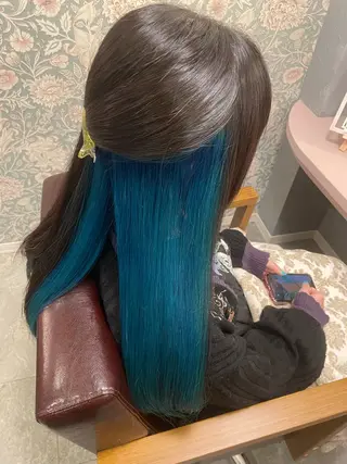 ロング hair make echo滿木あい花のヘアスタイル