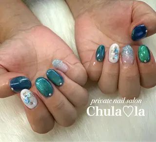 ネイル Chula♡la 豊見城市高安のネイルデザイン