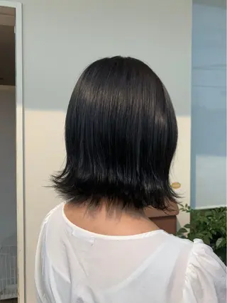 ミディアム カラー 艶髪レイヤー上田 紗也🇰🇷💗のヘアスタイル