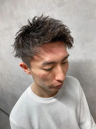 カラー パーマ ヘアアレンジ メンズ 【メンズ専門美容師】 NUMBER.12のヘアスタイル