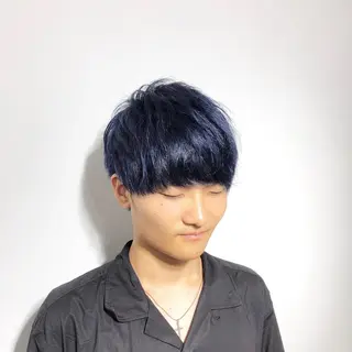 ショート カラー メンズ 武蔵小杉/メンズ/ ボブ/SHOGOのヘアスタイル