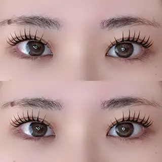 マツエク・マツパ 𝙍𝙀𝙄𝙆𝘼 ♡束感まつ毛のマツエク・マツパデザイン