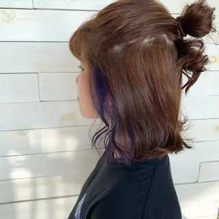 ショート カラー インナーカラー /ヘアメ じゅんのヘアスタイル