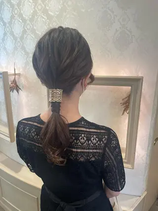 ヘアアレンジ 🍪ﾖｼｲﾊﾙﾈ🍪 ﾗﾍﾞﾝﾀﾞｰｶﾗｰのヘアスタイル
