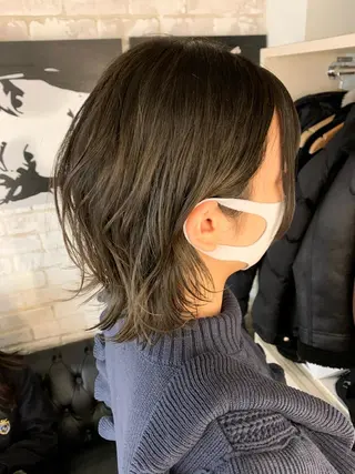 ミディアム ✨ハイトーン✨艶髪 ✨髪質改善✨和田のヘアスタイル