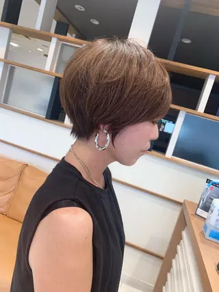 ショート 林 瑞起のヘアスタイル