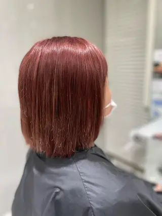 ショート カラー AGU 三条店 林　雄のヘアスタイル