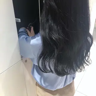 ロング カラー 韓国風ヘア 🇰🇷清水しいなのヘアスタイル