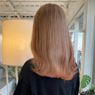 ミディアム カラー 安西 香利奈のヘアスタイル