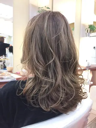 ミディアム カラー 【髮質改善特化】 lic吉祥寺のヘアスタイル