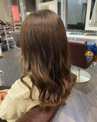 セミロング 髪質改善・縮毛矯正 ✨️/立山  想太のヘアスタイル