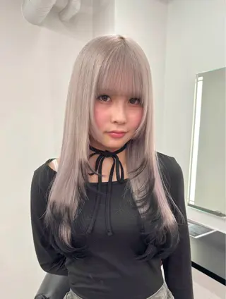 ロング カラー 池袋/カラー/ リオナのヘアスタイル