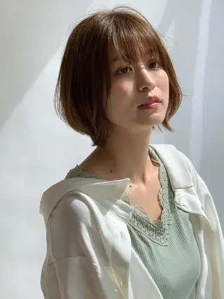 ショート 大人デザイン 🍃MORIKA🍃のヘアスタイル