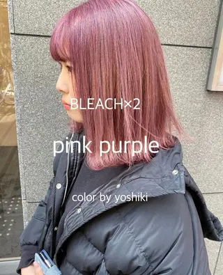 ショート カラー 🧡色落ちまで2度綺 麗なカラー🧡ヨシキのヘアスタイル