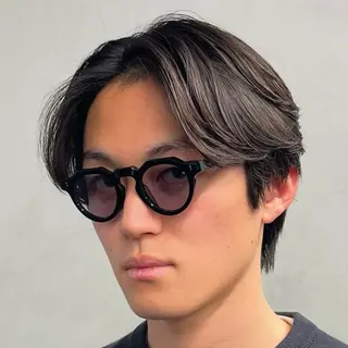 ミディアム パーマ ヘアアレンジ メンズ fifth 石川 凪のヘアスタイル