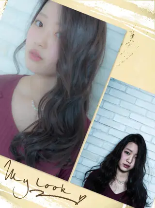 ロング ハイトーン×髪質改善 KENTAのヘアスタイル