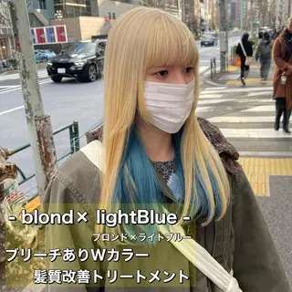 ロング カラー ボブカットモデル 募集中　ukaのヘアスタイル