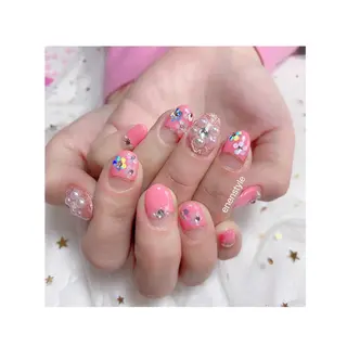 ショート ネイル 👑enen style👑のネイルデザイン