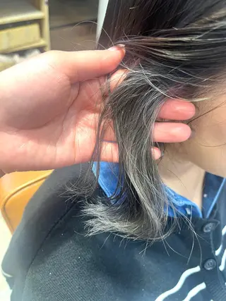 ミディアム 高石 未唯のヘアスタイル