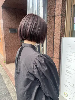 ショート カラー 髪質改善/Bloss om🌷高橋沙衣のヘアスタイル