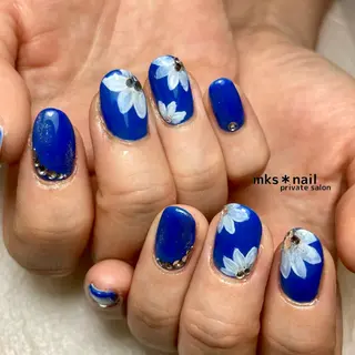 ネイル mks＊nail //  枚方長尾のネイルデザイン