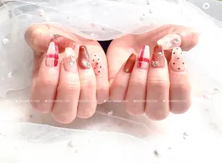 ロング dandelion nail北千住のネイルデザイン