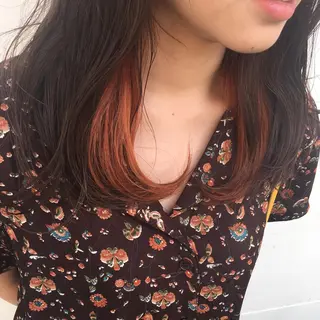 ロング カラー RINA🧤 デザインとボブのヘアスタイル