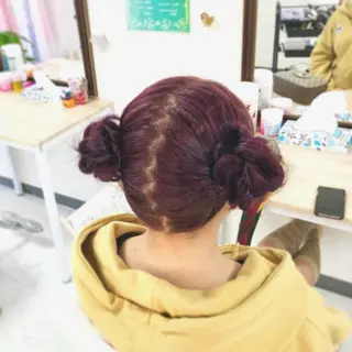 ヘアアレンジ 新宿ヘアセットメイク Asa-mのヘアスタイル