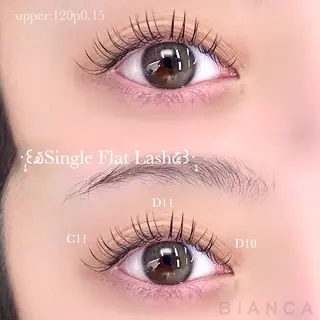 マツエク・マツパ 🦋Bianca Tonosaki🦋のマツエク・マツパデザイン