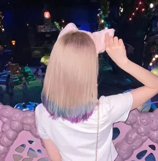 カラー りん ♡⸝⸝ うる艶カラー✧︎*。のヘアスタイル