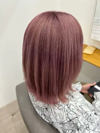 カラー ルプラボウ 石田渚夏のヘアスタイル