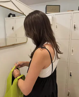 セミロング カラー 藤本 泰 / カットモデル様募集中のヘアスタイル