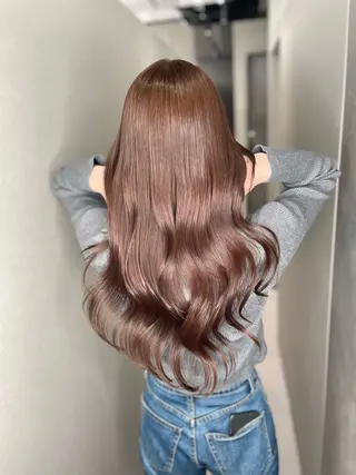 ロング カラー 今井 勝也のヘアスタイル