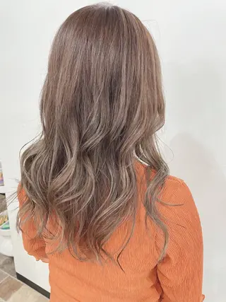 ロング カラー amphihair 高橋祐也のヘアスタイル