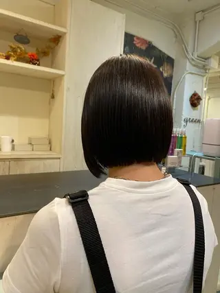 ショート 谷九/天王寺/上本町 ショート/ボブ/北川のヘアスタイル