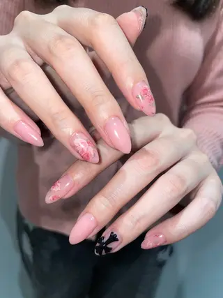 ネイル GO TODAY 吉祥寺Glint所属・うの 韓国ﾈｲﾙ໒꒱⋆⭒˚のネイルデザイン