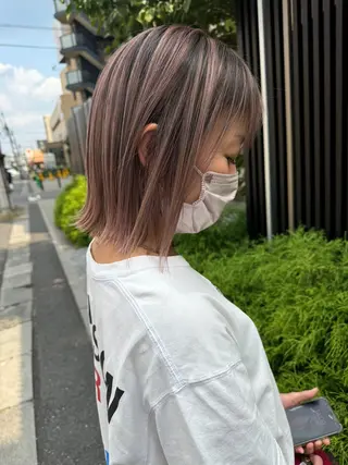 ミディアム 伊藤 一樹のヘアスタイル