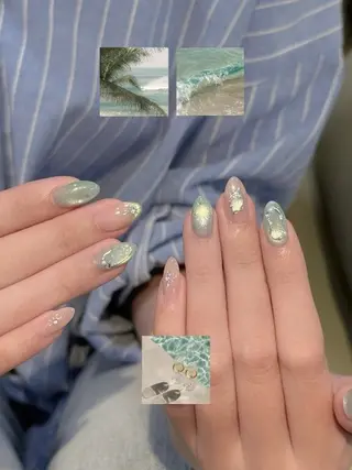 カラー AIN Nailのネイルデザイン