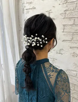 カラー ヘアアレンジ 💙🎀モテ髪 ♡Airi🎀💙のヘアスタイル