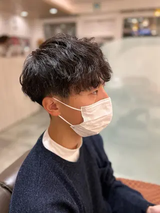 パーマ メンズ Chou kahoのヘアスタイル