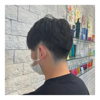 ショート メンズ BiBi 藪 菜月のヘアスタイル