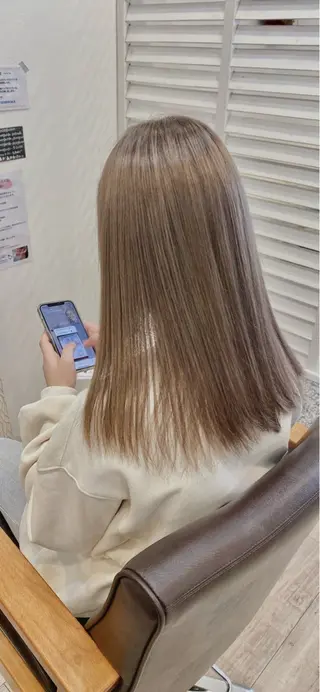 セミロング 【ミルメルシー】 HARUKAのヘアスタイル