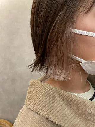 ミディアム カラー Kojima 髪質改善ケアサロン*のヘアスタイル
