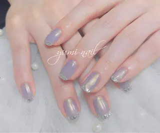 ネイル 𝐲𝐮𝐦𝐢🎀 長さ出しデザイン専門のネイルデザイン