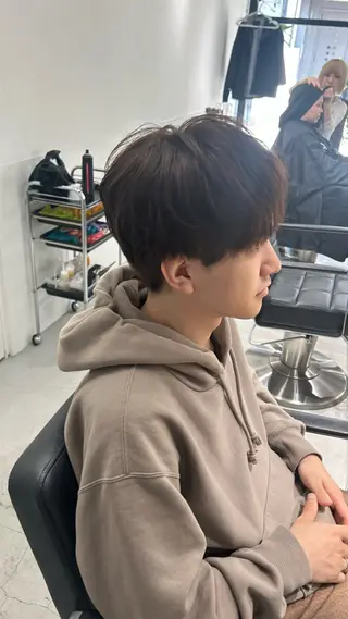 ショート カラー fifth/メンズ パーマ/川﨑泰就のヘアスタイル