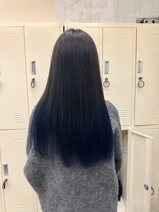 ロング カラー ハイトーンカラー🐬 えりかのヘアスタイル