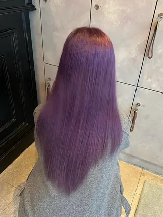 ロング カラー 🎀ハイトーン・艶 カラー HANA🎀のヘアスタイル