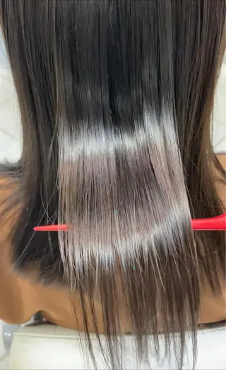 セミロング 髪質改善/縮毛矯正 今井ノブヤスのヘアスタイル