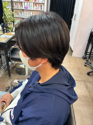 ショート メンズ 💜髪質改善/ 艶カラー/ミナ🩷のヘアスタイル