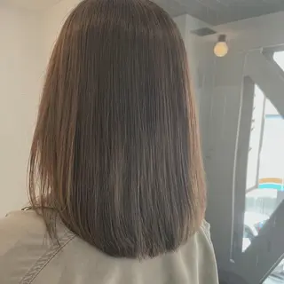 ミディアム 鈴木 梓のヘアスタイル